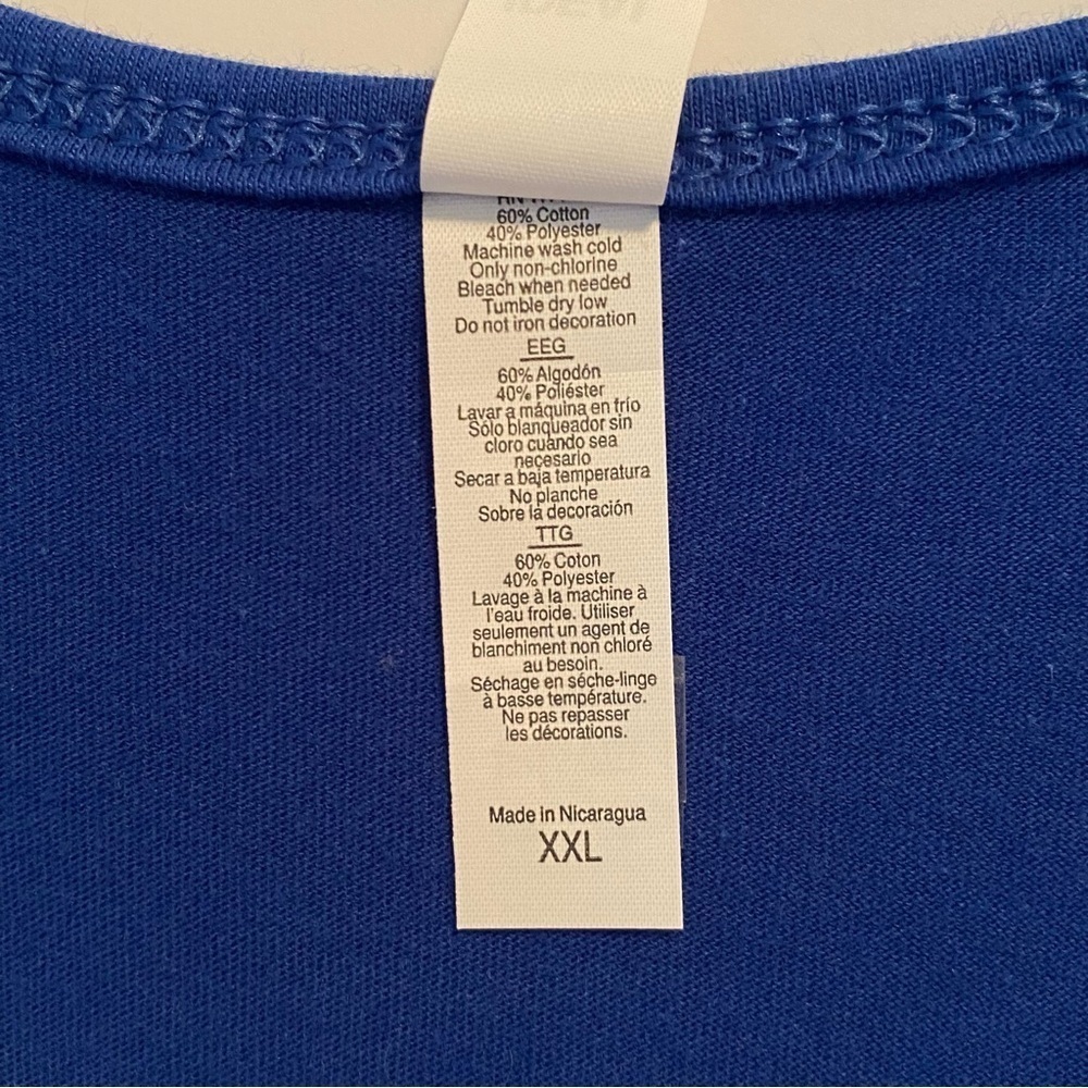 Next Level Proud Autism Mom Racerback Tank Top Blue Size XXL New Without Tag - Picture 5 of 5